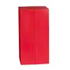 Caja de Regalo de Perfume de Doble Puerta de Alta Gama Transfronteriza Empaque Personalizado de Producto para el Cuidado de la Piel Rojo Caja de Empaque en Forma de Libro con Tapa abatible Personalización