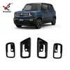 Adequado para 26 Modelos Suzuki Xbee Modificação Interna, Moldura Decorativa da Maçaneta Interna da Porta, Tira de Acabamento da Maçaneta Interna, Acessórios Automotivos