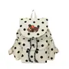 Mochila de Novo Estilo para Meninas, Mochila Leve de Nylon Estilo Coreano, Mochila de Viagem, Design de Nicho, Mochila Escolar de Bolinhas para Estudantes