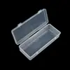 Caja Rectangular de Plástico, Caja de Empaque Transparente, Caja de Almacenamiento para Herramientas de Joyería, Caja Organizadora de Escritorio, Caja para Piezas de Ferretería