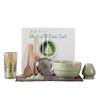 Juego de Té Matcha Color Matcha Juego de Cuatro Piezas Juego de Ocho Piezas Popular de Amazon Batidor de Té Japonés Cuenco para Matcha