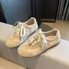 Zapatillas de entrenamiento retro versátiles alemanas para mujer, nueva colección primavera/otoño 2026, de suela blanda, cómodas, zapatos casuales, zapatos de cordones de moda para mujer
