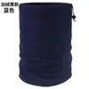 Bufanda Gruesa de Forro Polar para Ciclismo al Aire Libre, Doble Capa, Cortavientos, para Cuello, Unisex, Cubrecuellos Cálido para Otoño e Invierno, Capucha Multifuncional