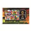 Banderas de Equipos de Fútbol del Mundial 2026 Transfronterizas, Artículos para Aficionados, Banderas Decorativas para Ambiente de Bar, Hecho a Medida
