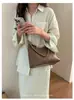 Bolso hobo transfronterizo retro con patrón de diamantes brillante, un lujoso bolso de hombro con cadena dorada, bolso de hombro versátil y de gran capacidad, bolso para mujer