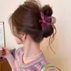 Pinza de acetato estilo coreano 2026 modelo nuevo para el pelo, elegante y exquisita, pinza de tiburón grande para cabello grueso