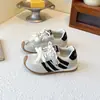 Zapatillas deportivas para niñas, nuevos modelos primavera y otoño 2026, zapatillas de entrenamiento alemanas de malla con suela blanda, zapatos de malla transpirables para niñas