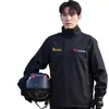 Capa de Chuva para Motociclista Masculino, À Prova de Tempestade para Corpo Inteiro, Conjunto de Duas Peças para Entregadores, Jaqueta de Chuva e Calça de Chuva