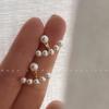 Brincos Europeus e Americanos Pesados com Borlas Brilhantes, Luxo Leve, Elegantes, Design de Nicho, Brincos de Alta Qualidade, Brincos Exquisitos para Mulheres