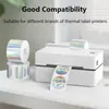 Venta al por mayor transfronteriza de papel térmico láser apto para varias impresoras de escritorio, papel térmico autoadhesivo resistente al desgarro