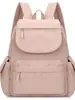 Mochila Simples Cor Sólida Novo Estilo 2026 para Mulheres, Grande Capacidade, Leve, Mochila Escolar para Estudantes, Mochila Tendência Casual para o Dia a Dia