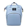 Bolsa de Mamá Nueva Moda Almacenamiento de Leche Portátil Lona Combinación de Colores Mochila Bolsa de Mujer Bolsa para Biberones de Mamá Gran Capacidad