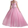 Vestido de Noche Transfronterizo, Vestido Largo Ceñido sin Tirantes, Nuevo Modelo 2026, Vestido para Fiesta Anual, Vestido Largo sin Tirantes para Anfitriona