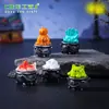 Transfronterizo Nuevo Producto Creativo Halloween Pequeños Adornos Caldero de Bruja Micro Paisaje Decoraciones DIY Mini Accesorios de Resina