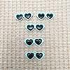Accesorios de Joyería DIY Corazón Accesorios de Ojos de Muñeca West Highland Ojos de Elfo de Felpa Accesorios Colgantes de Bola de Pelo