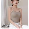6659 Camisola Popular de Primavera e Verão Feminina de Nylon Alta Elasticidade Mais Fácil de Combinar Regata Roupa Íntima Feminina Pode Ser Usada por Fora