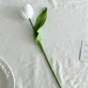 Linterna Decorativa de Tulipán Artificial para Sala de Estar, Flor Falsa de Tulipán, Adorno de Flor Artificial de PU, Accesorio de Fotografía de Alta Calidad