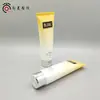 Venta Caliente de Fábrica Tubo de Crema de Manos de 80g Empaque Tapa de Rosca Electrochapada Limpiador Facial Empaque de Tubo Cosmético