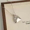 Colar Pingente Porta-Moedas Estilo Igual de Blogueira para Mulheres, Design de Nicho, Moderno, Luxo Leve, Simples, Versátil, Corrente Longa para Suéter