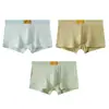 Huajielong Ropa Interior Nueva para Hombre Pantalones de Algodón Multicolor Venta al por Mayor Calzoncillos tipo Boxer Transpirables de Cintura Media Ajustados Dropshipping