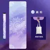 Tapete de Yoga de Terciopelo de Piel de Ciervo 1.5 Delgado Antideslizante Portátil Absorbente de Sudor Manta Plegable Tapete de Yoga de Caucho Natural