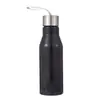 Amazon aço inoxidável 304 copo térmico cor sólida simples ciclismo esportes chaleira camada única copo esportivo atacado