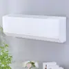 Funda Protectora contra el Polvo para Aire Acondicionado Haier, Xiaomi, Midea, Universal Blanca de Cobertura Total Alta Elasticidad Colgante para Evitar el Flujo Directo