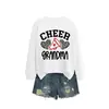 CHEER suéter cómodo holgado talla extra para mujer estampado de leopardo con patrón de corazón comercio exterior transfronterizo Amazon venta al por mayor
