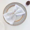 Servilleta de Algodón Puro con Borlas y Borde Crudo Amazon Mantel de Boda Servilleta con Borlas Servilleta de Gasa 100% Algodón