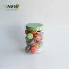Pote Selado para Alimentos 510ml Calibre 75 Garrafa Plástica Transparente Pote com Embalagem Fácil de Abrir Chá Aromatizado Biscoito Pote Plástico