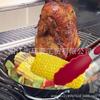 Fabricante Cerveza Acero Inoxidable Plato para Pollo Asado Cono Redondo Desmontable Molde para Hornear Exterior Barbacoa Picnic Hogar Stock Disponible