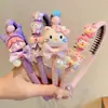 Diadema Infantil para Niña Dibujos Animados Kulomi Cabello Despeinado Adorno para el Cabello Parte Superior del Cráneo Alto Niña Bucle en la Cabeza con Diente Diadema Antideslizante