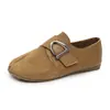 Mocasines Mary Jane, diseño de plataforma interior 2026, zapatos planos versátiles para mujer, piel suave, suela plana, nueva colección de otoño para mujer