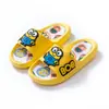Pantuflas de verano para niños Minions, pantuflas tipo slip-on de suela suave para bebés en casa, sandalias antideslizantes para niños y niñas, al por mayor