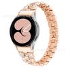 Adequado para Samsung Galaxy Watch 4 Especial Metal Thread Double Row Drill Watch Band Spot