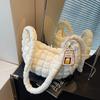 Bolso de Mano Versátil de Moda para Otoño e Invierno, Bolso Plegado Tipo Bollo de Gran Capacidad para Hombro o Axila para Mujer