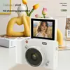 Câmera Digital CCD Mirrorless com Tela Flip Transfronteiriça Espelho de Estudante Campus Alta Definição Viagem Festa de Estudantes Câmera CCD Retrô