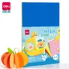 Serie Deli Yc325 Cartón DIY Papel Hecho a Mano Origami 8K Papel de Color Cartón Rígido A4 Estudiantes de Primaria y Niños