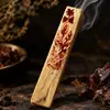 Incensos Importados de Palo Santo Peruano Rico em Óleo com Padrão Misterioso de Resina Sangue de Dragão Purificação de Tarot