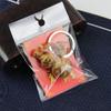 Nuevo llavero de coche Ping An, llavero de imitación de calabaza de melocotón, colgante de llavero de coche Guanyin Buddha