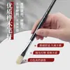 Pintura música ZS602 alta qualidade branco chongqing cerdas guache avelã bétula haste de madeira linha caneta nova caneta para pintura a óleo