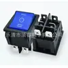 Interruptor Basculante Grande Kcd4 de 6 Pines, 3 Velocidades, 2 Velocidades, para Máquina de Corte, Máquina de Soldadura, Doble Ranura para Tarjeta, 30A, con Luz, Certificación Cbce