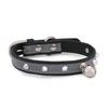 Collar para Mascota Punk Personalizado Anti-Mordida Reflectante con Colgante de Remache y Cascabel para Gato y Cachorro - Transfronterizo