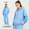 Sudadera con Doble Cremallera de Forro Polar Pesado 350g Estilo Americano High Street Sudadera con Capucha y Cremallera Unisex OEM/ODM