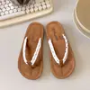 Nuevas Chanclas 2025 para Dormitorio Femenino Ligeras Antideslizantes Cómodas Lindas Shirley Mei Combinación Libre Versátil Espiga