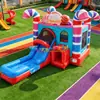 Castelo Inflável para Crianças, Trampolim de Exterior, Casa de Brincar para Uso Doméstico, Escorregador, Trampolim Inflável de Fabricantes de Comércio Exterior