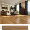 Pegatinas de Piso Autoadhesivas Transfronterizas con Imitación de Veta de Madera para Cubrir Pisos de Cemento, Renovación de Pisos del Hogar, Cubierta de Piso de Plástico PVC