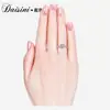 Anel de casamento clássico de seis garras com diamante Mosan cor D, moda, transmissão ao vivo com tremolo transfronteiriço, joias de prata esterlina 925, fabricantes, lote