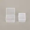 Transparente Grande, Mediano y Pequeño Accesorios de PP Caja de Empaque de Plástico Caja de Joyería Caja de Almacenamiento Portátil Caja de Almacenamiento de Escritorio