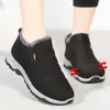 Zapatos de Algodón de Invierno para Mujer, Botas de Algodón para Pareja, Botas para Mujer de Talla Grande Transfronterizas al Por Mayor, Botines Gruesos con Forro Polar, Botas de Nieve Cálidas